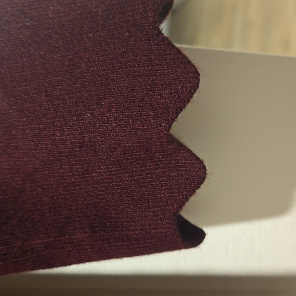 Philosophy Rich Burgundy Knit Top - Picture 6 of 14